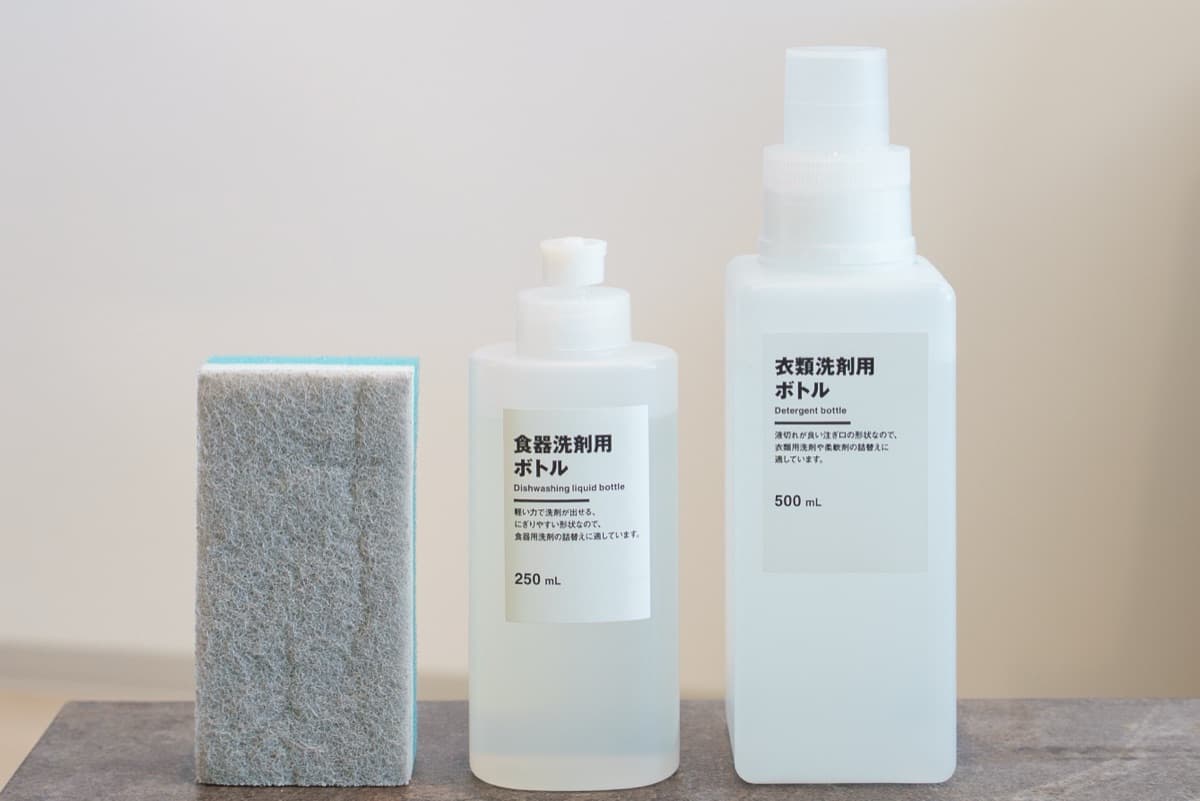 食器用洗剤・衣類用洗剤・スポンジ